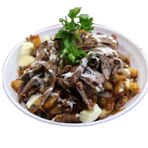 Shawarma beef and chicken Poutine Mix