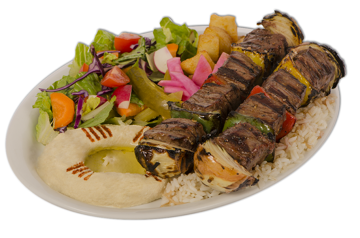 Beef Kabab Plate