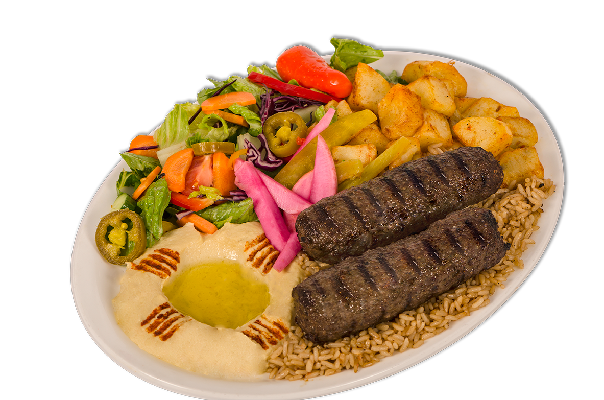 Kafta Kabab Plate